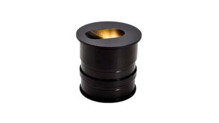 Бра GW-R612-1-BL-NW 1Вт 4500К IP54 встраив. для подсветки лестницы/пола FLOOR R черн.  00-00002663