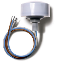 Фотореле корпусное для монтажа на улице 1NO 16А 230В AC 10люкс встроенный провод 500мм IP54  106182300000