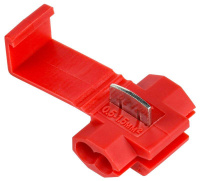 Зажим прокалывающий ответв. ЗПО-1 0.5-1.5кв.мм красн. (уп.100шт)  UMR-10-3-100