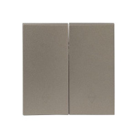 Панель лицевая Валенсия для 2-кл. выключателя проходного 10А кашемир PROxima  ESV10-L-027-40