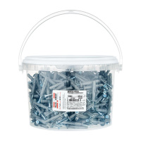 Дюбель-гвоздь 6х40 с грибовидной манжетой (полипропилен) (уп.500шт) ведро Tech-Krep 113143