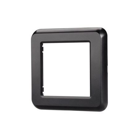 Рамка пластиковая FRM-VERSA-PL-1-BK  043768