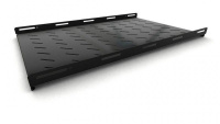 Полка стационарная 19дюйм Г=850мм нагр. до 20кг TSH3L-850-RAL9004 с боков. крепл. для шкафов TTB TTBR TTC2 485х850мм черн. RAL 9004  397123