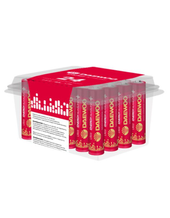 Элемент питания алкалиновый AAA/LR03 1.5В Energy Alkaline 2021 Pack-24 (уп.24шт)  5029965