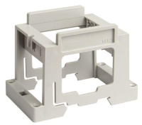 Суппорт 2мод. Brava на DIN-рейку RAL7035 сер.  54840