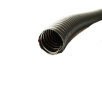 Металлорукав в ПВХ изоляции d32мм без протяжки сер. (уп.20м)  МР-1001732-020