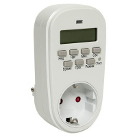 Таймер розеточный электронный SAT-20p PROxima  SAT-20p Таймер розеточный электронный SAT-20p PROxima  SAT-20p