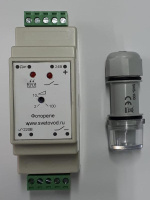 Реле сумеречное SV.TW-1 на DIN-рейку с фотодатчиком  БУ.014.01