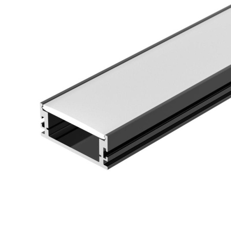 Профиль FLOOR60-H26-3000 ANOD BLACK алюм. L3000  046414