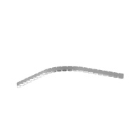 Перегородка SEP для угла CPO H100 алюм. в комплекте с крепеж. эл. для монтажа  ASG01000K