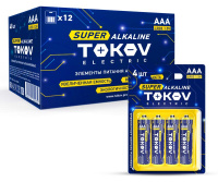 Элемент питания алкалиновый AAA/LR03 (блист.4шт)  TKE-ALS-LR3/B4