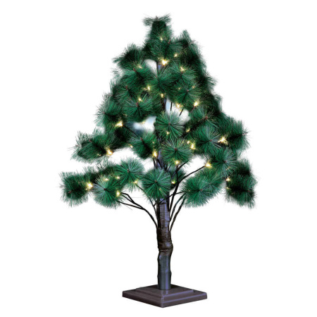 Гирлянда светодиодная "Сосна" ULD-T5090-056/SBA WARM WHITE PINE 90см 56LED IP20  UL-00001402