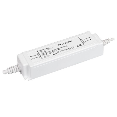 Блок питания ARPJ-SP-114350-PFC 40Вт 57-114В 0.35А IP67 пластик  037889