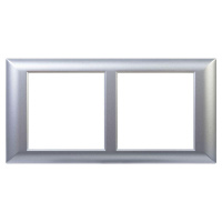 Рамка-суппорт 4мод. Avanti для "In-liner Front" серебр. металлик  4404914