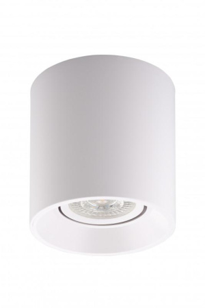 Светильник накладной IP20 10Вт GU5.3 LED бел. пластик  DK3040-WH