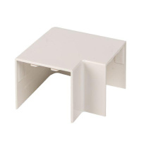 Поворот на 90град. 40х40 бел. Plast PROxima (уп.4шт)  abw-40-40x4