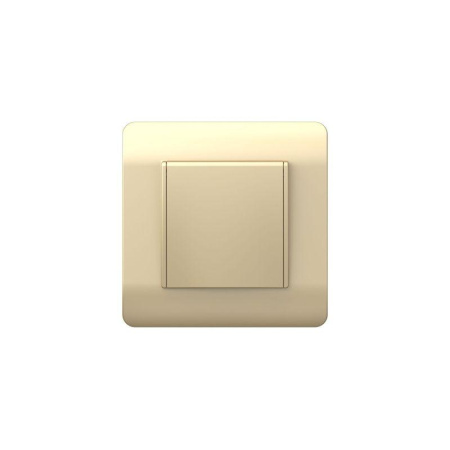 Розетка NEW3-E 16А IP44 с заземл. защ. шторки с крышкой шампань  431448