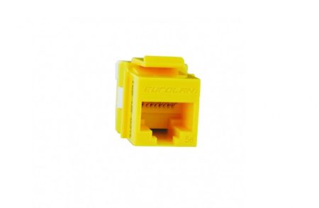 Модуль Keystone кат.5E UTP желт.  16B-U5-03YL