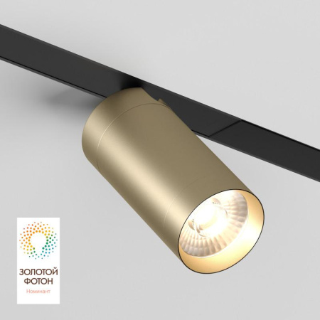 Светильник акцентный SMART SPOT 20Вт DIM 3000К-6000К матов. зол. с черн.  DK8020-BG