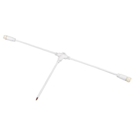 Коннектор питания ARL-MOONLIGHT-SPI/DMX-CON-POWER-T-MID-WIRE-WH IP67 пластик 3 года  031466