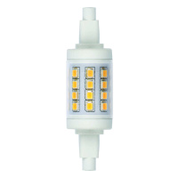 Лампа светодиодная LED-J78-6W/WW/R7s/CL PLZ06WH прозр. теплый бел. свет картон ТМ  UL-00001554