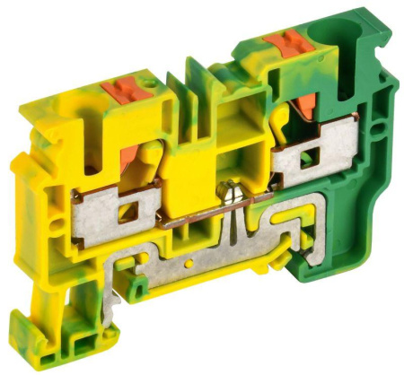 Колодка клеммная CP-PEN земля 10кв.мм жел./зел.  YCT21-00-K52-010