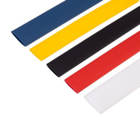 Набор трубок термоусадочных тонкостен. №2 (АВТО импорт) разноцвет.  29-0102