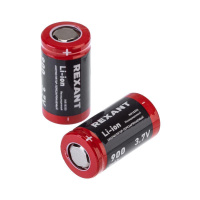 Аккумулятор Li-ion 18350 3.7В 900мА.ч unprotected  30-2085