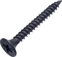 Саморез гипрок-металл 3.5х25 потай част. резьба оксид (уп.30шт) европодвес  2020041