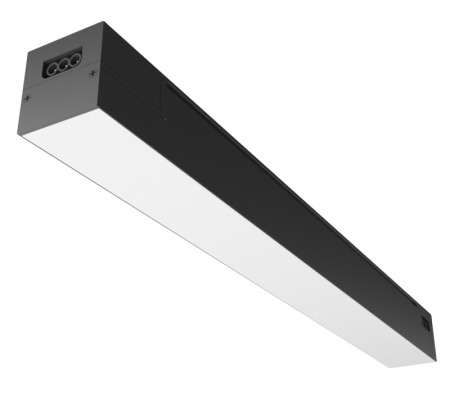 Светильник светодиодный офисный LPL-6010 1200х55х55 50Вт 4000К LED черн.  15548