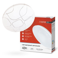 Светильник светодиодный DECO ГЛОРИЯ 48Вт 230В 6500К 4320лм 380х55мм  4690612038643