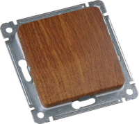 Механизм кнопки звонковой СП 1-кл 16А 250В дуб  ВС10-431-05