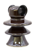 Изолятор штырьевой фарфоровый ШФ-20 Г1 (длина пути утечки 400мм)  23400252 Изолятор штырьевой фарфоровый ШФ-20 Г1 (длина пути утечки 400мм)  23400252