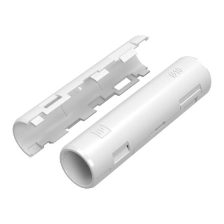 Муфта разборная d16мм бел.  PR13.0417