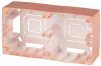 Коробка наклад. монтажа 2 поста 12 медь 12-6102-14 ЭРА Б0043178