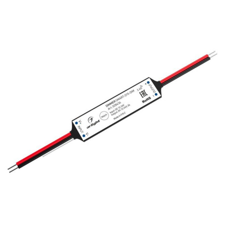 Диммер SMART-D15-DIM (12-24В 1х3А 2.4G) (IP20 пластик)  028436