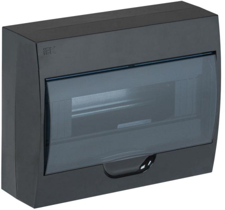 Корпус ЩРН-П-12 Krepta 3 IP41 навесной пластик. черн.  MKP12-N-12-41-K02