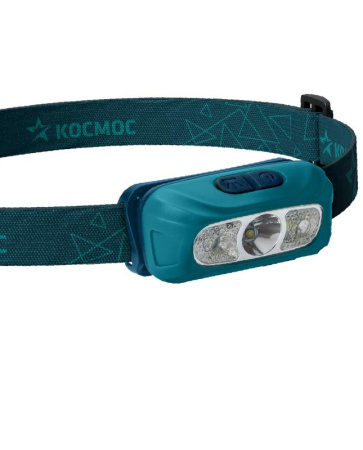 Фонарь аккумуляторный налобный 2Вт LED+1Вт SMD LED+красн. Li-ion 14500 500мА.ч корпус ABS-пластик USB-шнур регулируемый эласт. ремешок  KOC515Lit