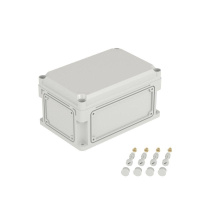 Корпус 300х200х160мм IP67 с крышкой 35мм с фланцами пластик.  532310