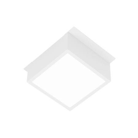 Светильник светодиодный DL-GRIGLIATO-S90x90-12W Day4000 WH 90 deg 230) IP40 металл  038335