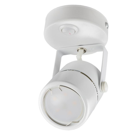 Светильник декоративный DLC-S612 GU10/B WHITE Sotto GU10 накладной без лампы выкл. на корпусе метал. бел.  UL-00009419