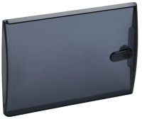 Дверца для ЩРН(В)-П-8 IP41 черн. прозр. TEKFOR  TF-KP12D-DV-08-K02