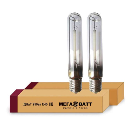 Лампа газоразрядная натриевая ДНаТ 250 E40 (25)  02942
