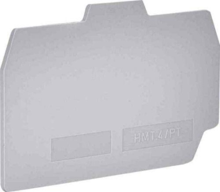 Изолятор торц. HMT.4/PT/GR сер. для клемм HMM.4 / HTE.4  ZHM251GR