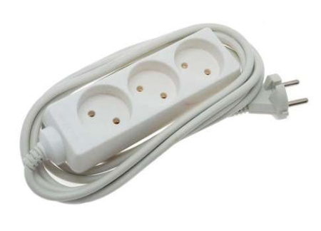 Удлинитель 3х3м без заземл. 10А IP20 Standart S-CD3-3  02859
