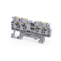 Клемма с 4-мя контактами push-in OptiClip СP-2.5-QUATTRO-(0.2-2.5)-I сер.  331846 Клемма с 4-мя контактами push-in OptiClip СP-2.5-QUATTRO-(0.2-2.5)-I сер.  331846