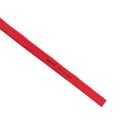 Трубка термоусадочная ТУТ нг 10/5 красн. (уп.100м)  tut-10-r