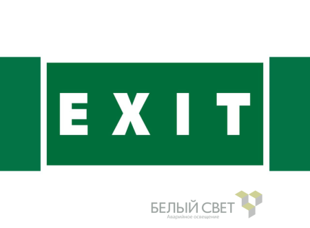 Знак безопасности NPU-3413.E25"EXIT"  a16531