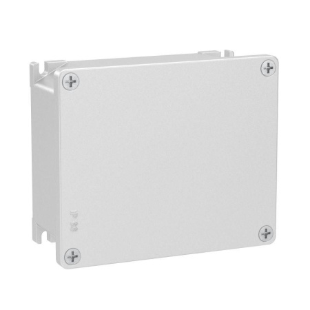 Коробка ответвительная 128х103х55мм IP66 RAL9006 окрашен. алюм.  65301