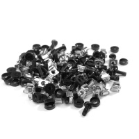 Комплект крепежа М6 (винт+пластик. шайба+гайка) (уп.50шт)  DR-464500